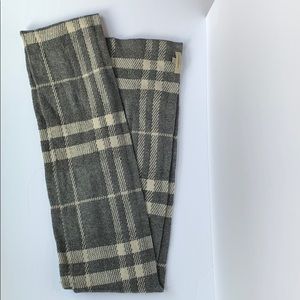 Burberry checker scarf